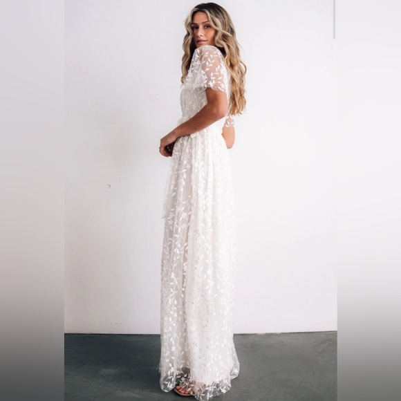 Marseille Embossed Maxi Dress - Baltic Born - Picture 4 of 4